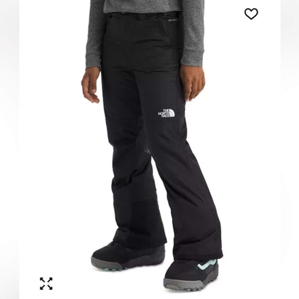The North Face Girl Snow/Ski Pant Size M (10/12) Color Black